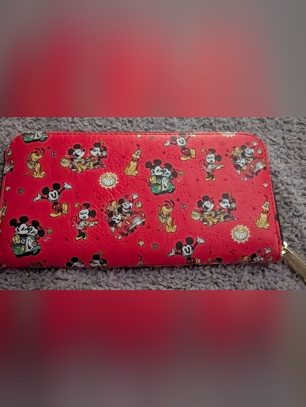 Loungefly Disney Parks Mickey Minnie Runaway Railroad Wallet - Picture 2 of 7